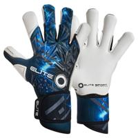 Elite Sport Galaxy Keepershandschoenen Blauw Wit