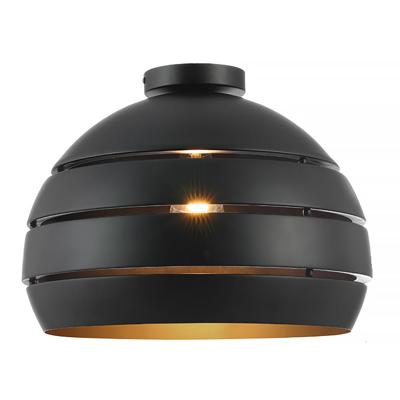 Freelight Plafondlamp Djarin Ø 40 cm zwart goud