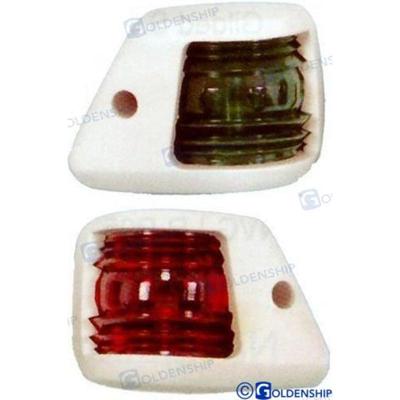 Kit luces de navegación (babor - estribor) GS10008 - PAR LUCES NAVEGACION AS-20 BLANCA