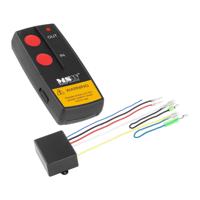 Draadloze afstandsbediening elektrische lier - 12 V - 30 m bereik