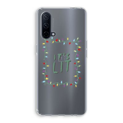 It's Lit: OnePlus Nord CE 5G Transparant Hoesje