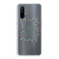 It's Lit: OnePlus Nord CE 5G Transparant Hoesje