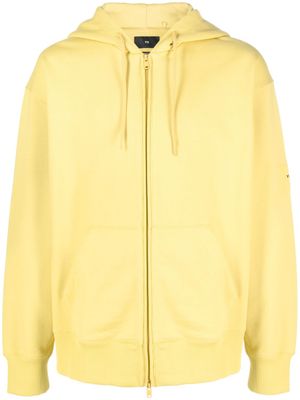 Y-3 hoodie en coton biologique à patch logo - Jaune