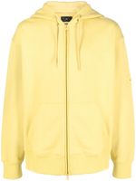 Y-3 hoodie en coton biologique à patch logo - Jaune