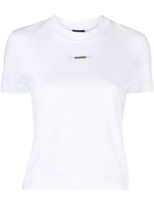 Jacquemus t-shirt Le T-shirt Gros Grain - Blanc