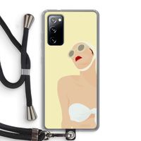 Summer: Samsung Galaxy S20 FE / S20 FE 5G Transparant Hoesje met koord