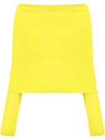 Philosophy Di Lorenzo Serafini pull superposé à épaules dénudées - Jaune