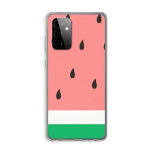 Watermeloen: Samsung Galaxy A72 Transparant Hoesje