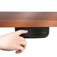 LogiLink Zit-sta-bureauframe Elektrisch in hoogte verstelbaar, Ergonomisch Hoogte: 920 tot 1280 mm (b x d) 1815 mm x 620 mm Zwart EO0017 EO0017 - thumbnail