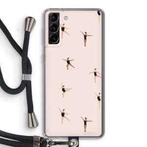 Dancing #1: Samsung Galaxy S21 Plus Transparant Hoesje met koord