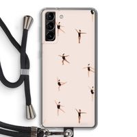 Dancing #1: Samsung Galaxy S21 Plus Transparant Hoesje met koord