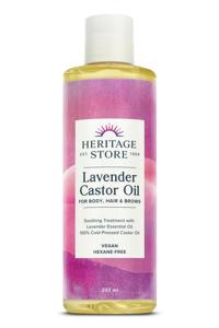 Heritage Store Castor oil lavender