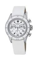 Horlogeband Breil BW0502 Leder Wit 20mm