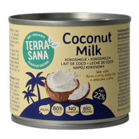 Kokosmelk 22% vet bio 200 Milliliter