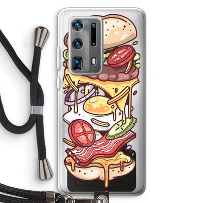 Diet Coke Please: Huawei P40 Pro Plus Transparant Hoesje met koord