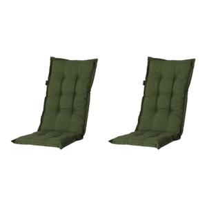 Madison - Tuinkussens Hoge Rug Panama Green - 123x50 - Groen - 2 Stuks