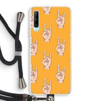 Rock: Huawei P Smart Pro Transparant Hoesje met koord