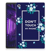 Lenovo Tab M10 Plus Print Case Flowers Blue DTMP