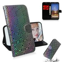 Voor Google pixel 3A effen kleur kleurrijke magnetische Buckle horizontale Flip PU lederen draagtas met houder & kaartsleuven & portemonnee & Lanyard
