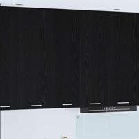 Hangkast Riga Zwart Eiken 30 x 31 x 100 cm Bewerkt hout Hangkast Riga Zwart Eiken 30 x 31 x 100 cm Bewerkt hout