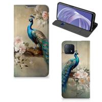 Smartphone hoesje voor OPPO A73 5G Vintage Pauwen