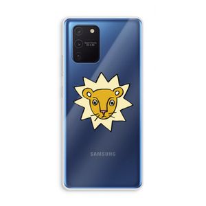 Kleine leeuw: Samsung Galaxy Note 10 Lite Transparant Hoesje