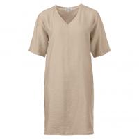Enjoy - Beige | Dames | Jurk | Beige | S | regular | Kamst mode