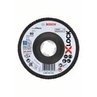 Bosch Accessories 2608619203 Lamellenschuurschijf Diameter 125 mm Boordiameter 22.23 mm Hout, Zacht hout, Hardhout, Metaal, Gietijzer, Staal, Plaatstaal 1