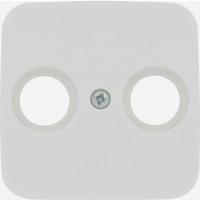 Bush Jaeger Inzetplaat coax wit Bush Jaeger 4692112 Bush Jaeger Inzetplaat coax wit Bush Jaeger 4692112