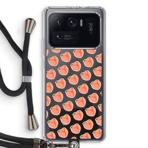 Just peachy: Xiaomi Mi 11 Ultra Transparant Hoesje met koord