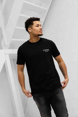 Iceberg 5D F046 Jersey T-Shirt Heren Zwart - Maat XS - Kleur: Zwart | Soccerfanshop