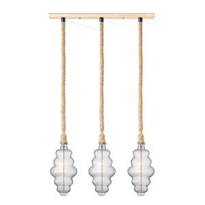 Home Sweet Home hanglamp Leonardo Cloud - 3L dimbaar E27 helder