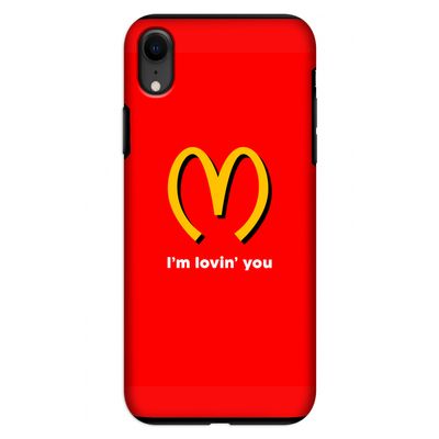 I'm lovin' you: iPhone XR Tough Case