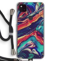 Chameleon Sun: Pixel 4a 5G Transparant Hoesje met koord