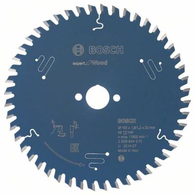 Bosch Accessories Expert for Wood 2608644015 Cirkelzaagblad 160 x 20 x 1.3 mm Aantal tanden: 48 1 stuk(s)