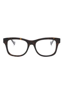 Gucci Eyewear lunettes de vue à monture rectangulaire - Marron