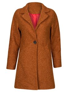 Teddy Coat Brique