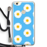Margrietjes: Huawei Ascend P8 Lite (2017) Transparant Hoesje met koord