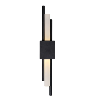 Wandlamp Mylas Zwart