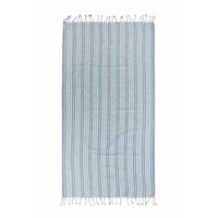 Protest gestreept strandlaken Danii blauw (90x180 cm) - thumbnail