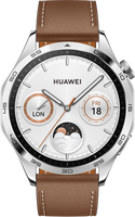 Huawei WATCH 4 3,63 cm (1.43") AMOLED 46 mm Digitaal 466 x 466 Pixels Touchscreen Roestvrijstaal GPS - thumbnail