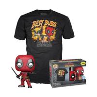 Deadpool POP! & Tee Box Heavy Metal Size L Deadpool POP! & Tee Box Heavy Metal Size L