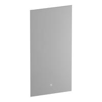 BRAUER Ambiance spiegel 40x80cm met verlichting rechthoek Zilver SP-AMB40 - thumbnail
