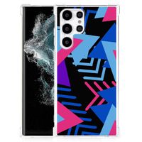 Samsung Galaxy S22 Ultra Shockproof Case Funky Triangle - thumbnail