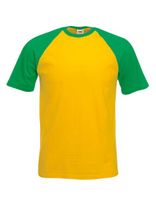 Fruit of the Loom F295 Shortsleeve Baseball T