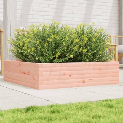 VidaXL Plantenbak 90x90x23 cm massief douglashout