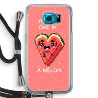 One In A Melon: Samsung Galaxy S6 Transparant Hoesje met koord