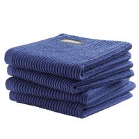 DDDDD Vaatdoek Basic Classic Blue (4 stuks)