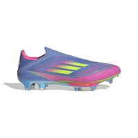 adidas F50+ Gras Voetbalschoenen (FG) Blauw Neongeel Roze