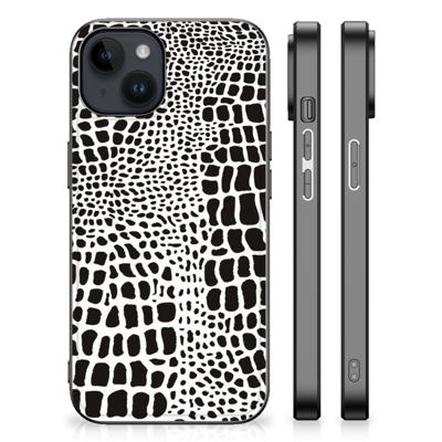 iPhone 15 Plus Dierenprint Telefoonhoesje Slangenprint